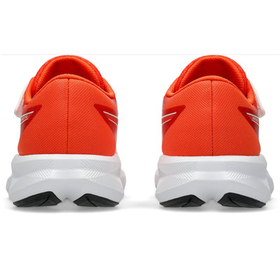 ASICS KID'S HOOK N' LOOP PATRIOT 14 PS ENERGY ORANGE/BLACK RUNNING SHOES