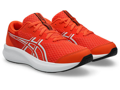 ASICS KID'S PATRIOT 14 GS ENERGY ORANGE/BLACK RUNNING SHOES