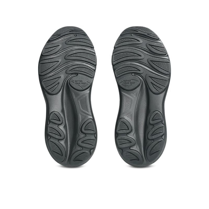 ASICS KID'S CONTEND 10 GS TRIPLE BLACK RUNNING SHOES