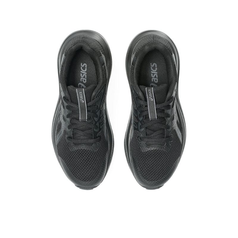 ASICS KID'S CONTEND 10 GS TRIPLE BLACK RUNNING SHOES