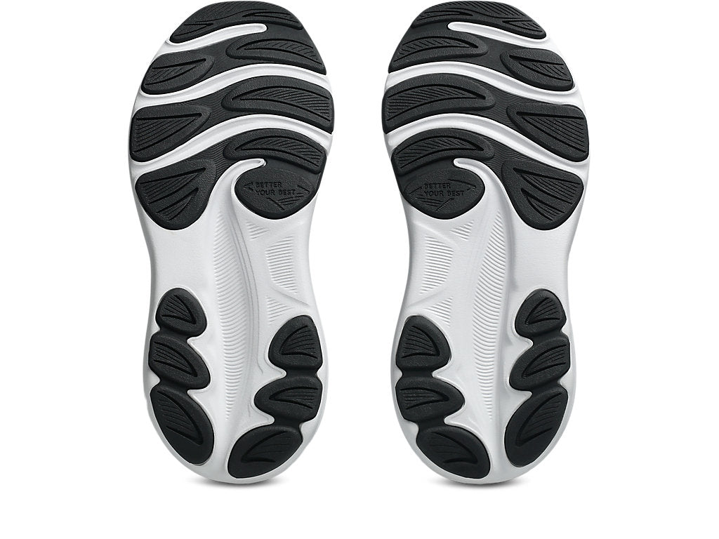 ASICS KID'S CONTEND 10 GS BLACK/WHITE RUNNING SHOES