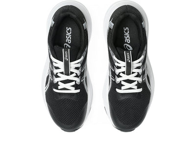 ASICS KID'S CONTEND 10 GS BLACK/WHITE RUNNING SHOES