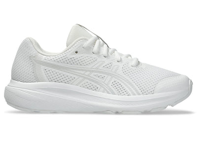 ASICS KID'S CONTEND 10 GS TRIPLE WHITE RUNNING SHOES