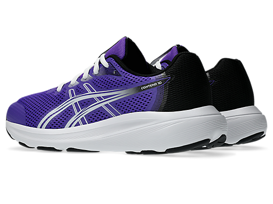ASICS KID'S CONTEND 10 GS AMETHYST/BLACK RUNNING SHOES
