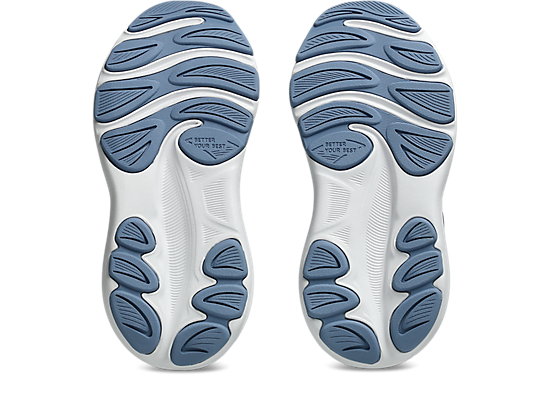 ASICS KID'S CONTEND 10 BLUE/ORANGE RUNNING SHOES