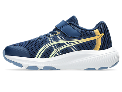 ASICS KID'S CONTEND 10 BLUE/ORANGE RUNNING SHOES