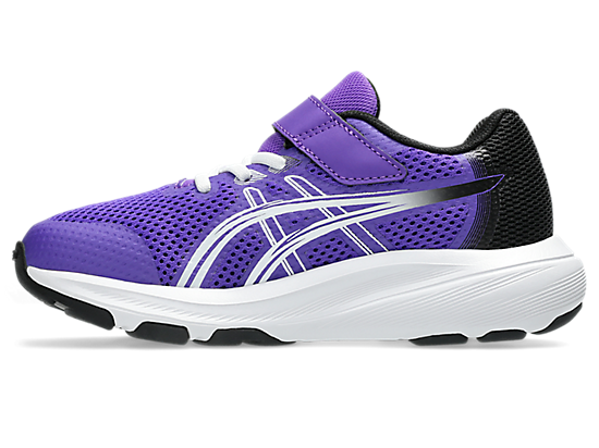 ASICS KID'S HOOK N' LOOP CONTEND 10 PS AMETHYST/BLACK RUNNING SHOES