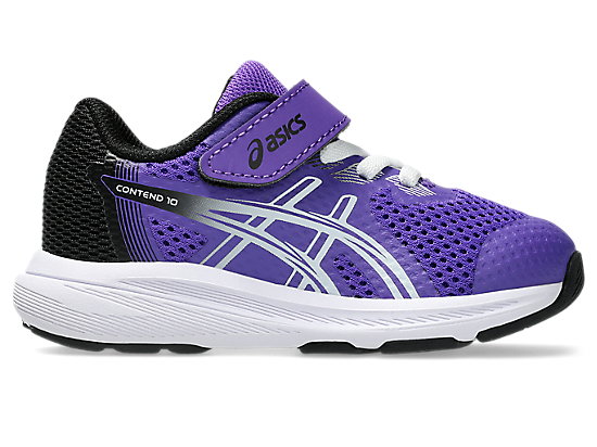 ASICS KID'S CONTEND 10 TS AMETHYST/BLACK RUNNING SHOES