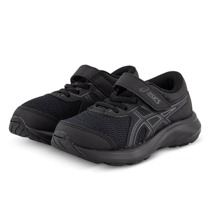 Asics Kid's Contend 9 Ps Triple Black Running Shoes