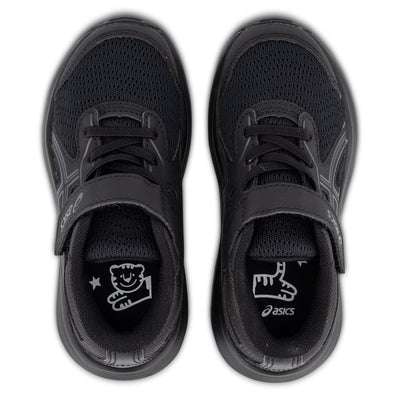 Asics Kid's Contend 9 Ps Triple Black Running Shoes
