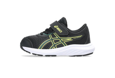 Asics Kid's Contend 9 Ts Black/Green Running Shoes