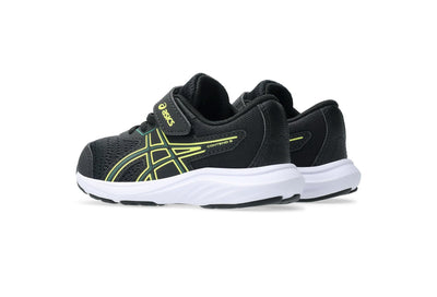 Asics Kid's Contend 9 Ts Black/Green Running Shoes