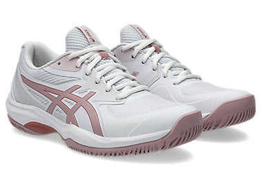 Asics Women's Gel Game Ff White/Morganite Netball Shoes