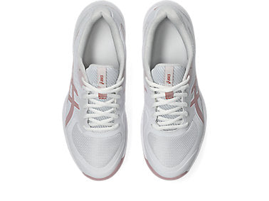 Asics Women's Gel Game Ff White/Morganite Netball Shoes