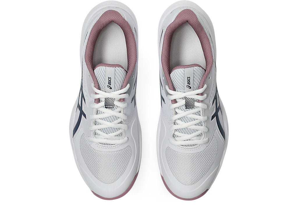 ASICS WOMEN'S GEL GAME FF WHITE/BLUE NETBALL SHOES