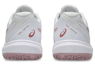 Asics Kid's Gel Game Gs White/Morganite Netball Shoes