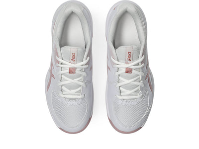 Asics Kid's Gel Game Gs White/Morganite Netball Shoes