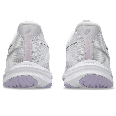 ASICS WOMEN'S NETBURNER BALLISTIC FF 4 WHITE/DAHLIA NETBALL SHOES