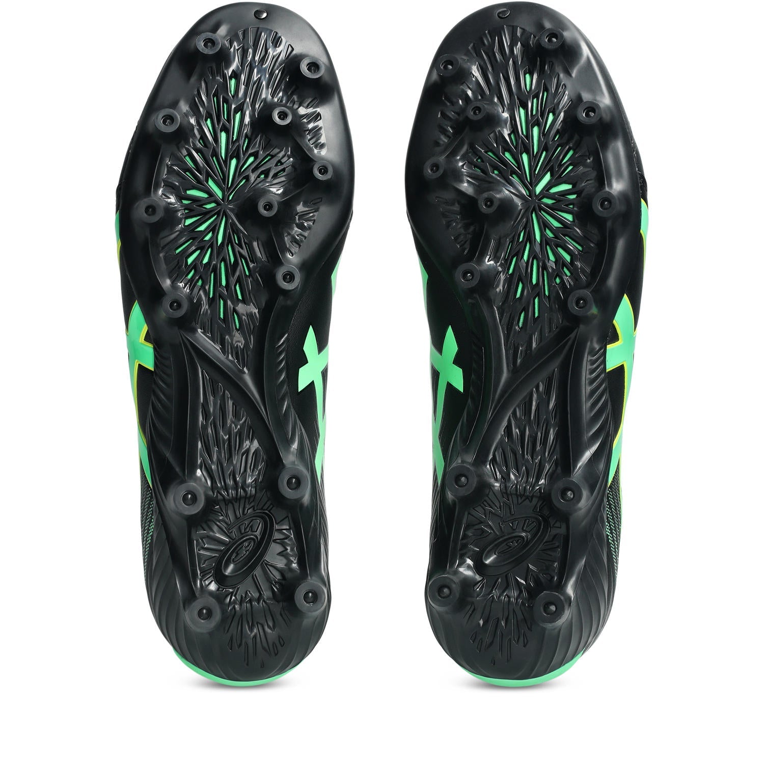 Asics Men's Lethal Flash It 3 Black/Green Football Boots