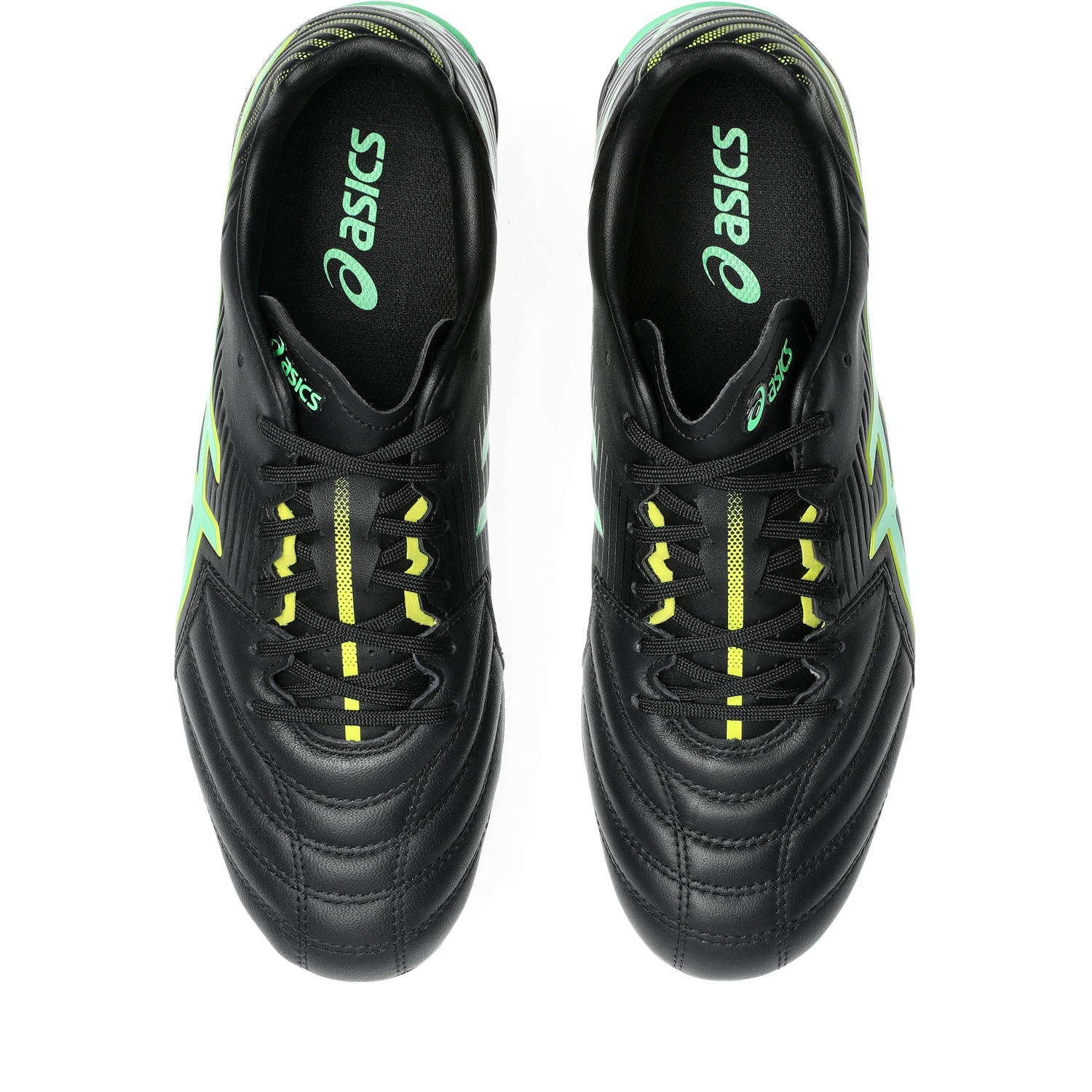 Asics Men's Lethal Flash It 3 Black/Green Football Boots