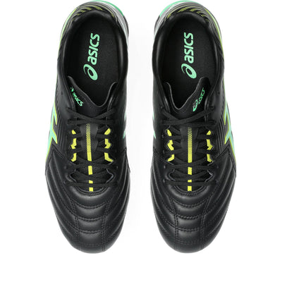 Asics Men's Lethal Flash It 3 Black/Green Football Boots