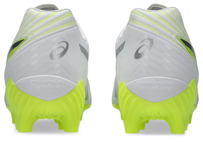 Asics Men's Lethal Flash It 3 White/Silver/Yellow Football Boots