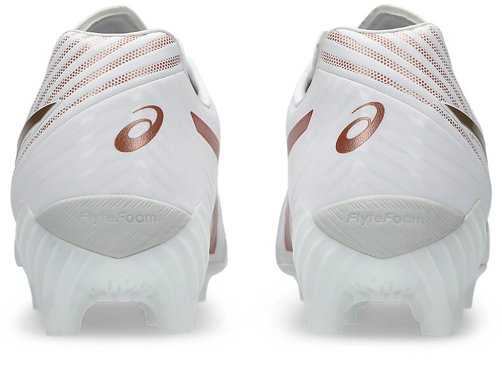 ASICS WOMEN'S LETHAL FLASH 3 WHITE/ROSE FOOTBALL BOOTS