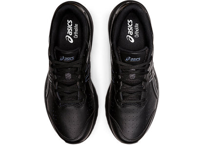 Asics Men's Gt 1000 Leather 2 Triple Black Running Shoes (Width 2e Wide)