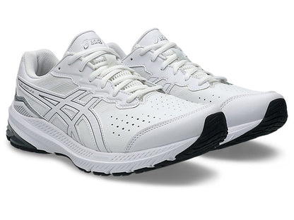 Asics Men's Gt 1000 Leather 2 White Running Shoes (Width 2e Wide)
