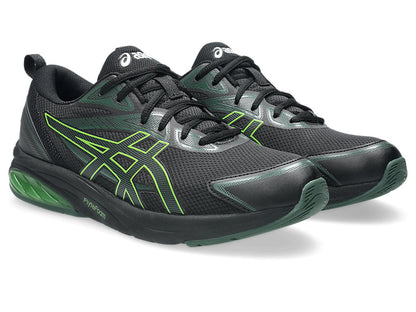 ASICS UNISEX GEL QUANTUM KEI BLACK/GREEN TRAINING SHOES