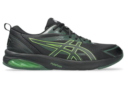 ASICS UNISEX GEL QUANTUM KEI BLACK/GREEN TRAINING SHOES