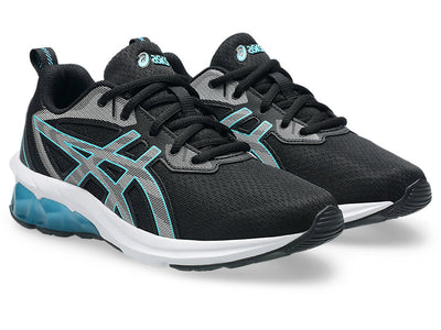 Asics Kid's Gel Quantum 90 Iv Black/Aqua Running Shoes
