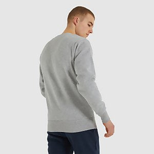 Ellesse Men's Succiso Grey Marle Crew Sweatshirt