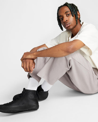 Converse Men's Chuck Taylor All Star High Top Triple Black Leather Shoe