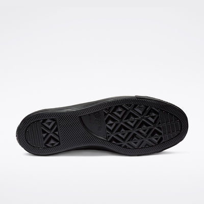 Converse Men's Chuck Taylor All Star Low Top Triple Black Leather Shoe