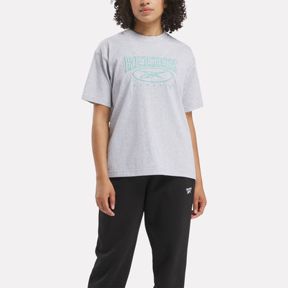 Reebok Women's Archive Evolution Grey Tee