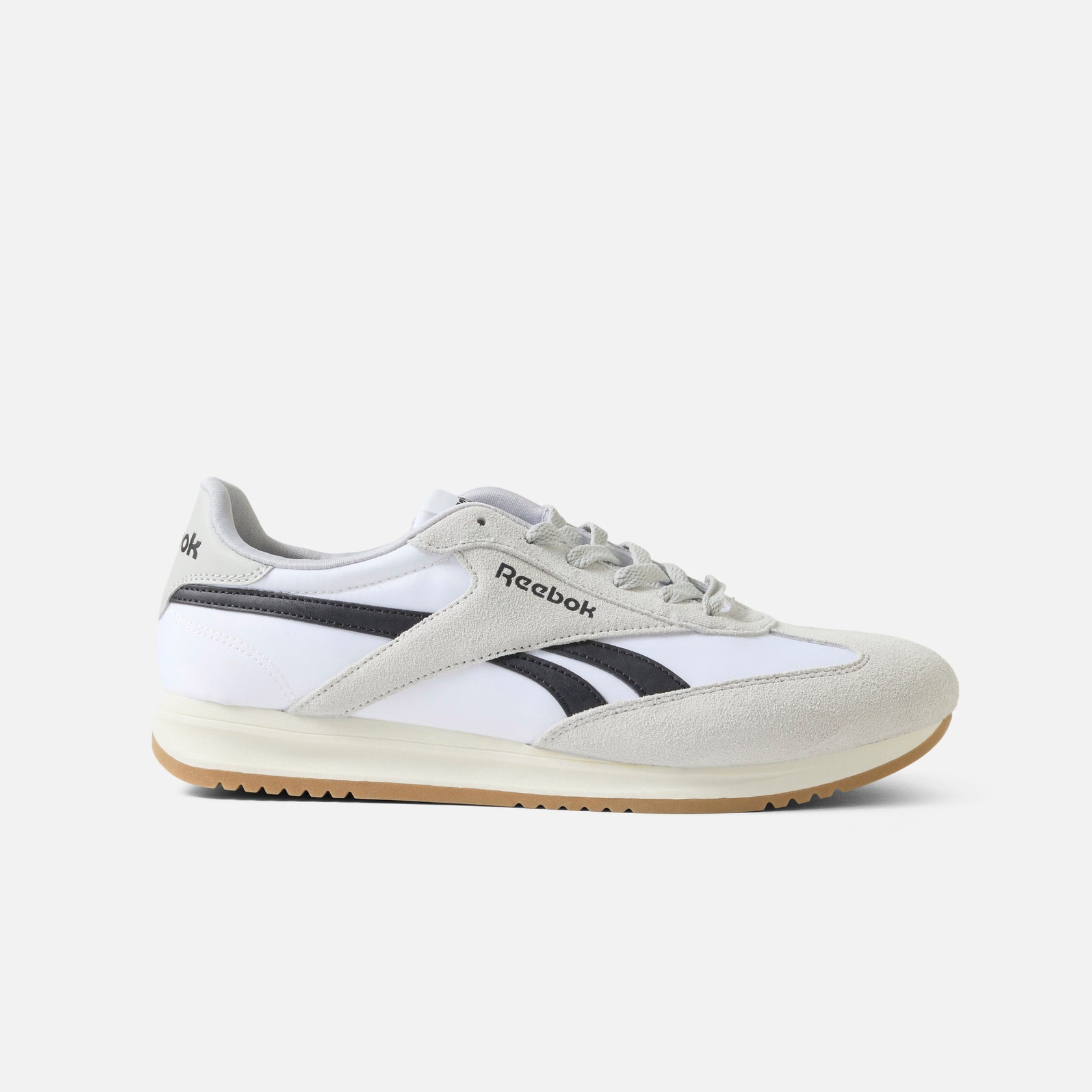 REEBOK MEN'S WORLD 70 WHITE/GREY/BLACK SNEAKER SHOES