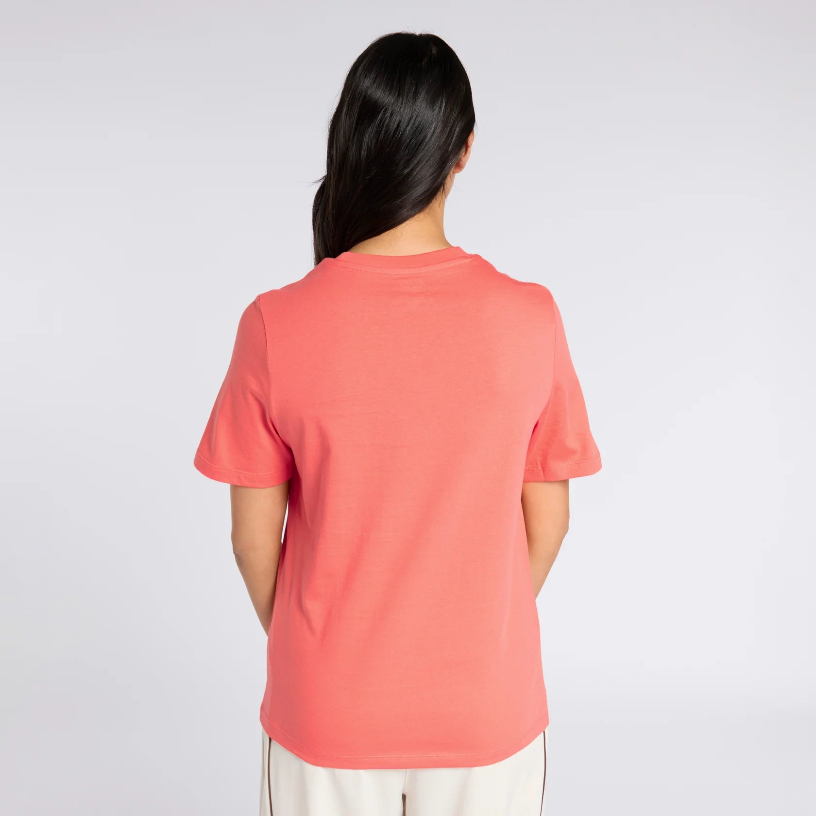 Reebok Women's Identity Big Logo Coral Tee