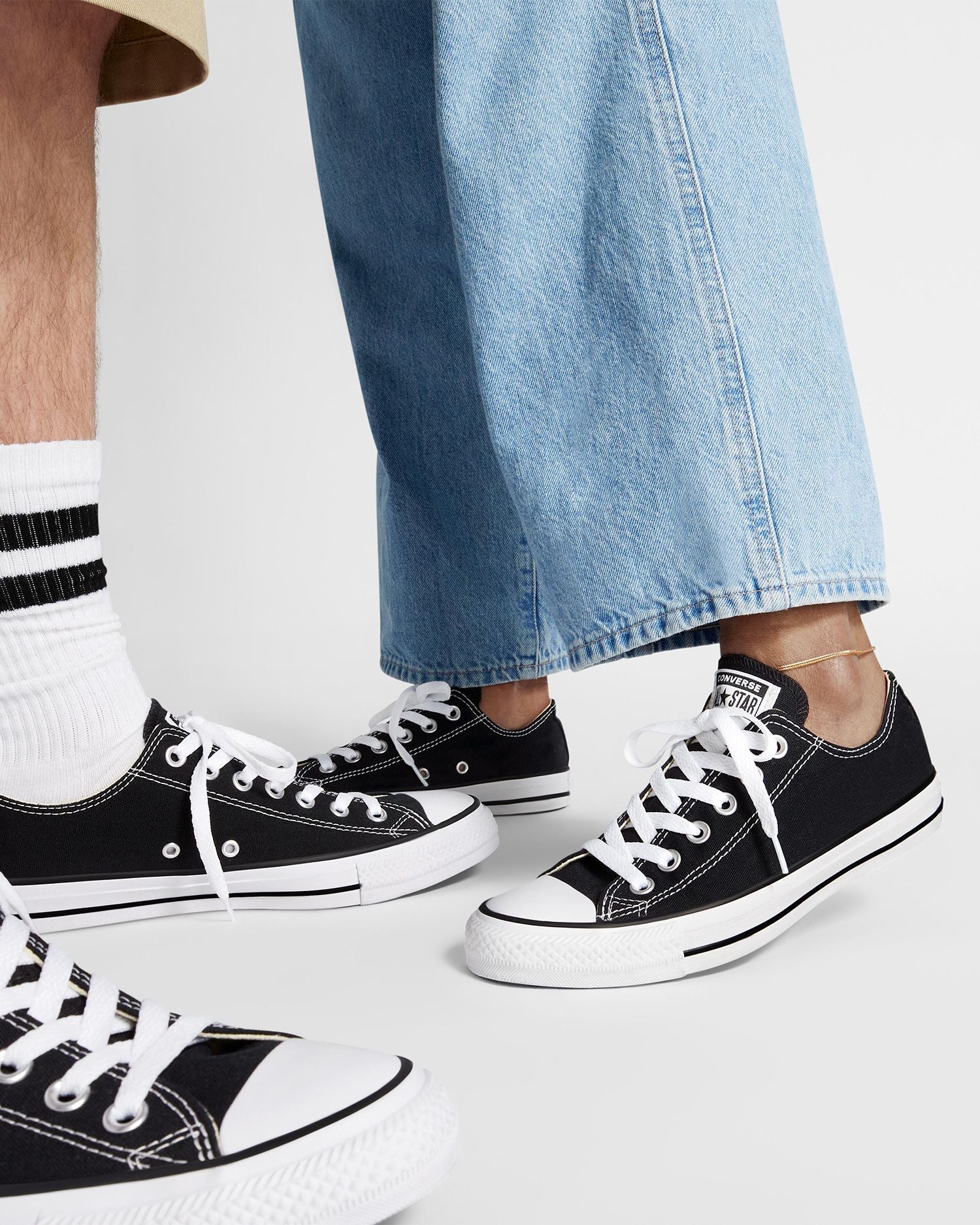 Converse Women's Chuck Taylor All Star Low Top Black/White Shoe