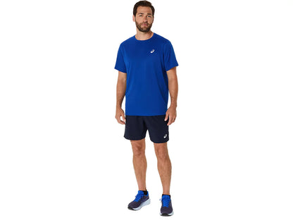 Asics Men's Silver 7' Navy Short