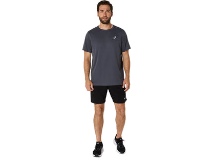 Asics Men's Silver Ss Grey Tee