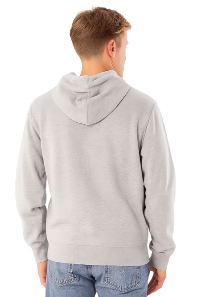 Russell Men's Eagle Arch 2tone Grey Hoodie