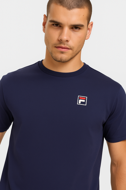 Fila Men's Adam Reg Navy Tee