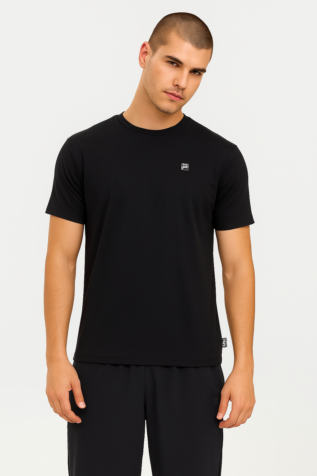 Fila Men's Adam Reg Black Tee