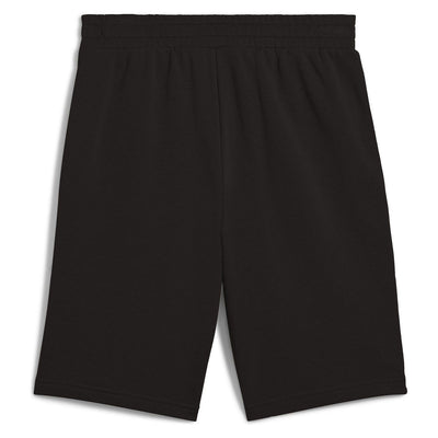 PUMA MEN'S ESSENTIALS 2 COLOUR NO. 1 LOGO BLACK SHORTS