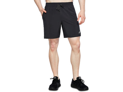 ASICS MEN'S 7" TRAINING GRAPHITE GREY SHORTS