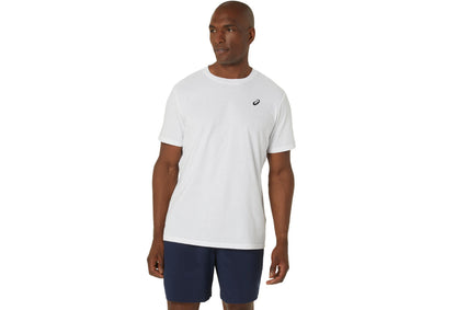 Asics Men's Spiral Embroidery White Tee