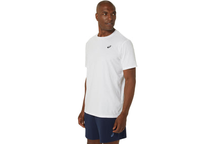 Asics Men's Spiral Embroidery White Tee