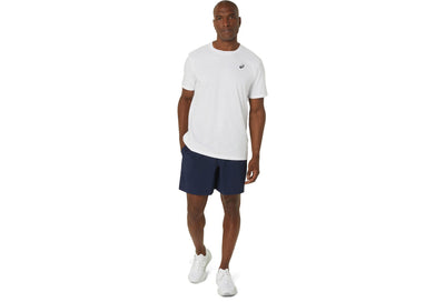Asics Men's Spiral Embroidery White Tee