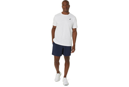 Asics Men's Spiral Embroidery White Tee